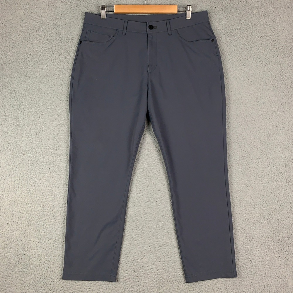 Public Rec Workday Pant Pants Mens 34x28 Grey Straight Leg Performance Stretch‎
